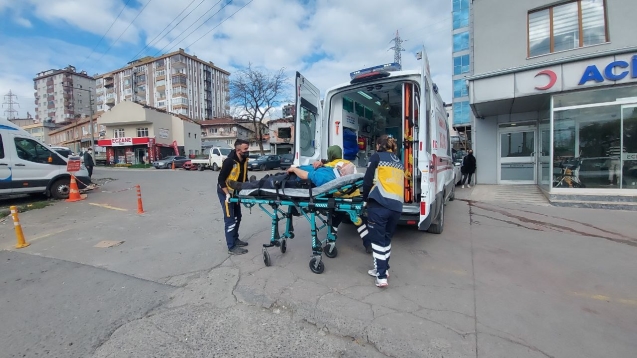 Tersanede iş kazası... 1 yaralı...