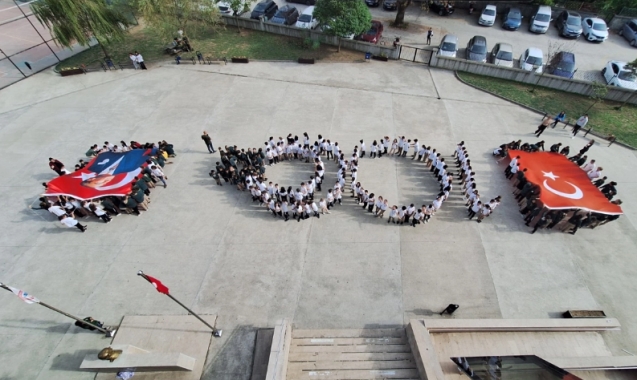 Merih Şule Ortaokulu’ndan 100. Yıl gösterisi