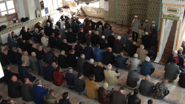 ANNE BEKTAŞ'IN KURANI OKUTULDU...