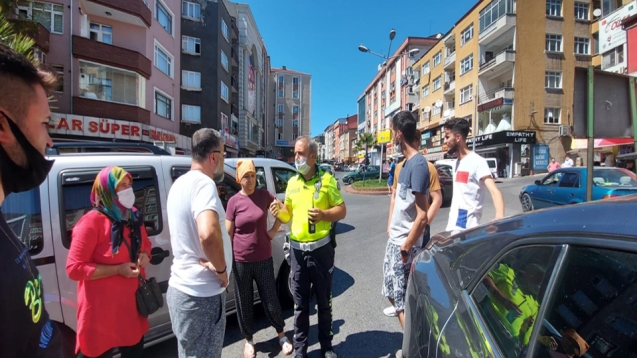 TRAFİK DURMA NOKTASINA GELDİ...