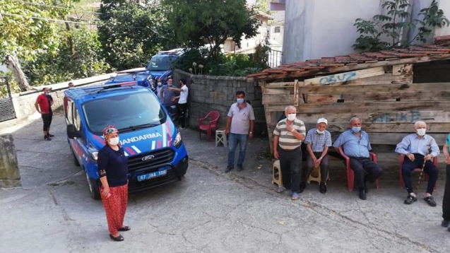 İsafakıllı köyünde fındık hırsızı...