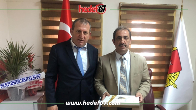 Özcan'dan, Erel'e ziyaret...