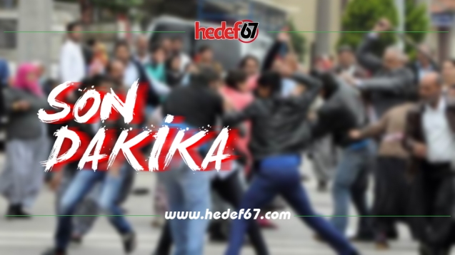 İki grup arasında çıkan kavgada kan aktı...