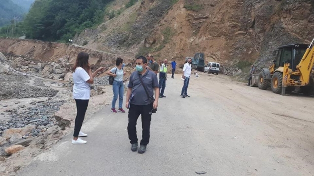 Zonguldak AFAD Giresun’da hasar tespit çalışmalarına başladı