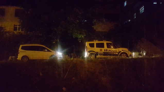 Delikanlılık yaptı solugu karakolda aldı...