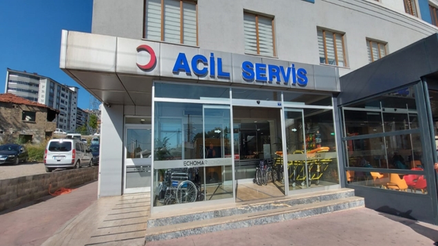Cankurtaranların müdahalesi ile kurtarıldı...