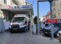 İş kazasında bir işçi yaralandı. 
