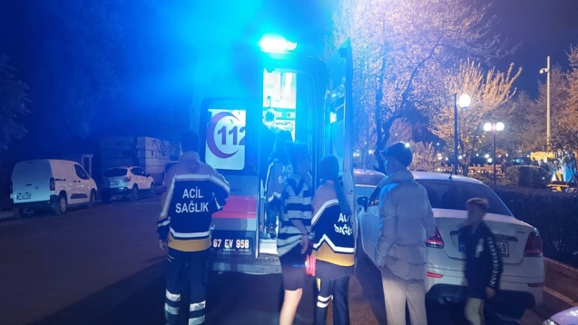 Sahil turu hastanede bitti...
