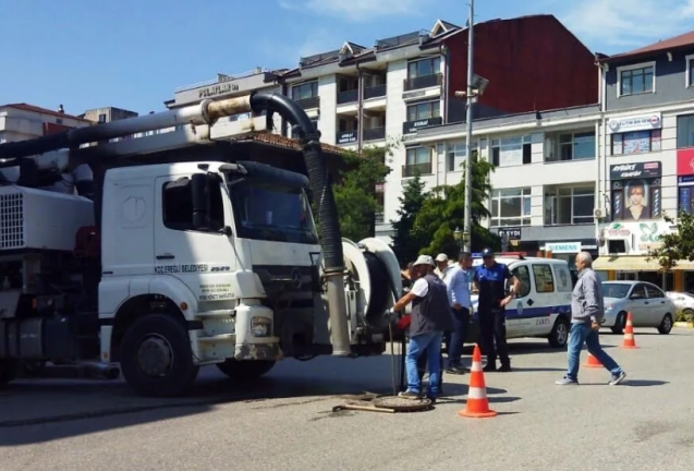 Ereğli'den Akçakoca'ya destek...