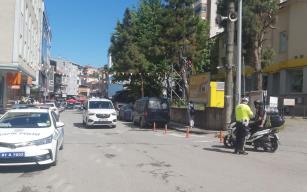Alaplı'da motosiklet uygulamaları aralıksız sürüyor...