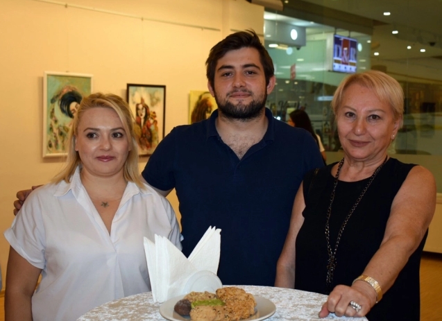 Ergül’ün SANKO sanat galerisi’nde açtığı sergi devam ediyor