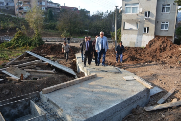 BAŞKAN POSBIYIK, SAHADA ÇALIŞMALARI DENETLEDİ...