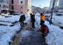 Karla mücadele mesaisi devam ediyor...