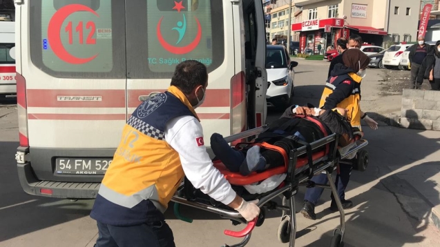 Patpat kazasında 2 kişi yaralandı...