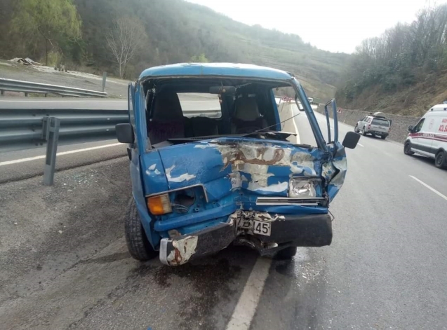 Refüje çıkarak durabildi...1 yaralı...