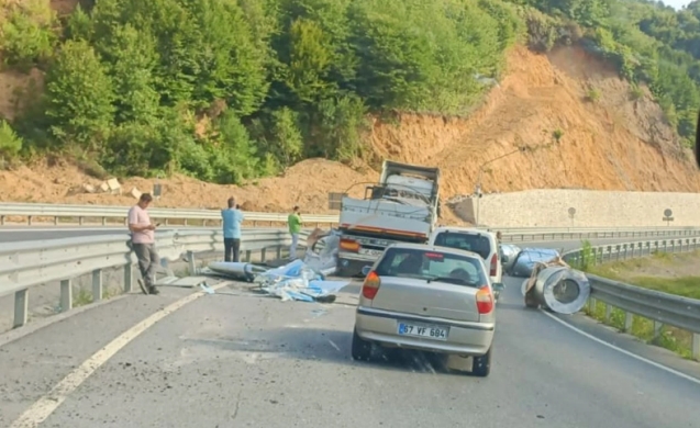 Faciadan dönüldü... Tonlarca ağırlık...