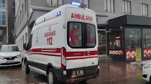 Motosiklet kazasında bir kişi yaralandı...
