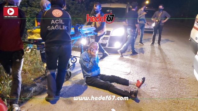 Çarpıp kaçtı...