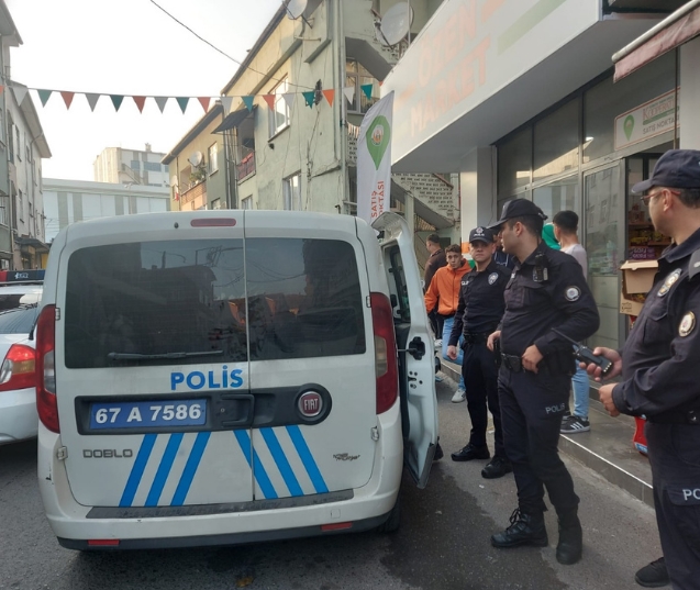 Yol tartışmasında kan aktı.1 yaralı.. çok sayıda gözaltı..