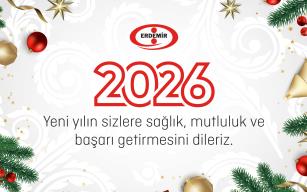 ERDEMİR'den yeni yıl kutlaması...