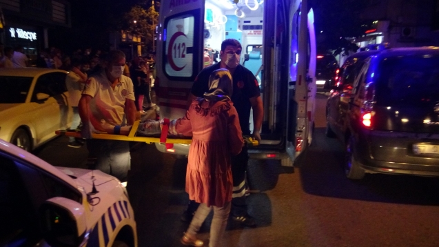 3 yaşında bir çocuk yaralandı...