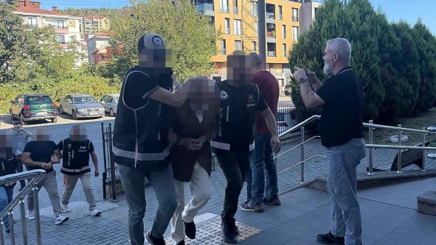 TEFECİ operasyonunda baba oğul gözaltına alındı...