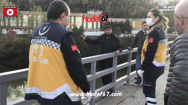 İntihar girişiminde bulundu...Konuşarak ikna ettiler...