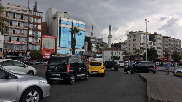 Çalışmalar trafiği olumsuz etkiledi...