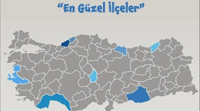 Türkiye'nin en güzel ilçelerinde Kdz Ereğli yer aldı...