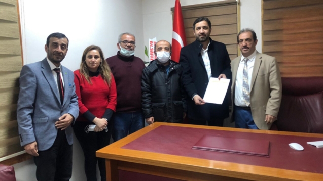 Bektaş, Erel'e hayırlı olsun ziyaretinde bulundu