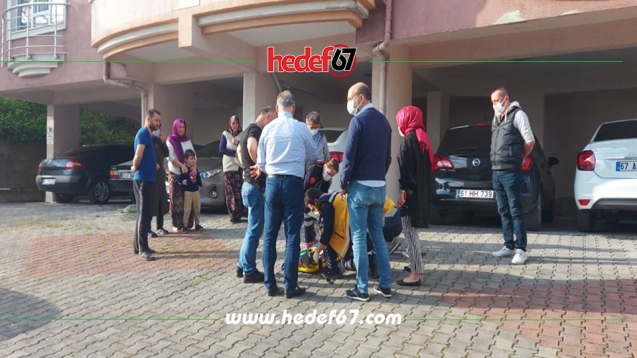 Trafik kazası... 5 yaşındaki çocuk yaralandı...