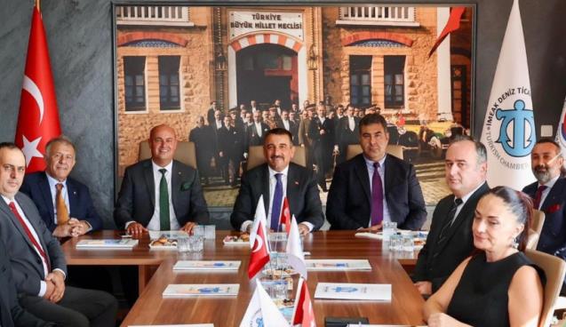 Vali Hacıbektaşoğlu, Ünlüer'i makamında ziyaret etti...