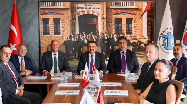 Vali Hacıbektaşoğlu, Ünlüer'i makamında ziyaret etti...