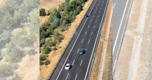 Kural ihlali yaptığı tespit edilen sürücülere ceza...