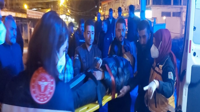 Motosiklet kazasında bir kişi yaralandı.