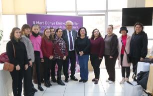 Başkan Posbıyık'tan kadınlara 8 Mart sürprizi...