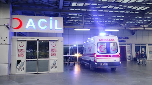 Motorlu testere ile  kendini yaraladı...