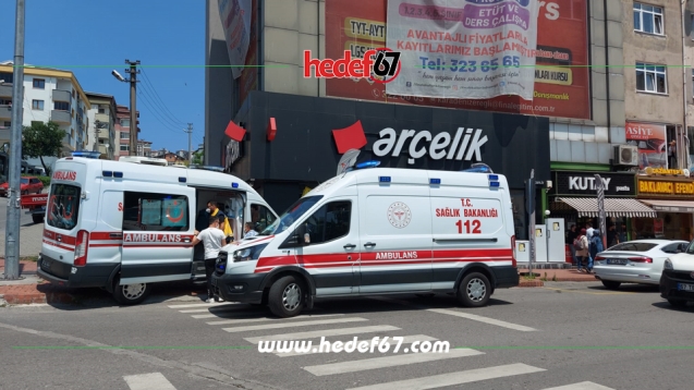 Trafik kazası...3 yaralı...