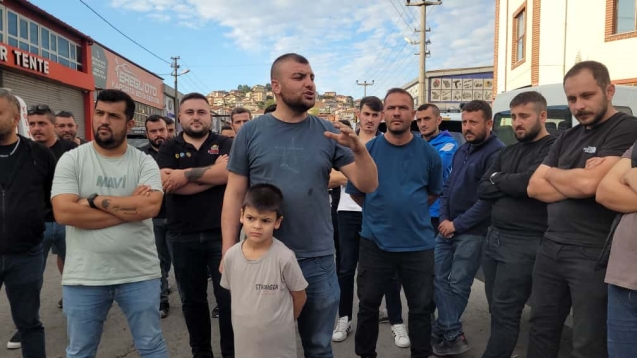 Oto kurtarıcılarından ‘KANTAR’ eylemi…