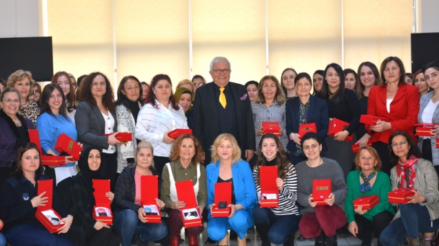 POSBIYIK'TAN, KADIN PERSONELE 8 MART KUTLAMASI...
