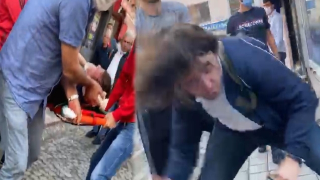 Şişede durduğu gibi durmadı... Merdivenden yuvarlandı...