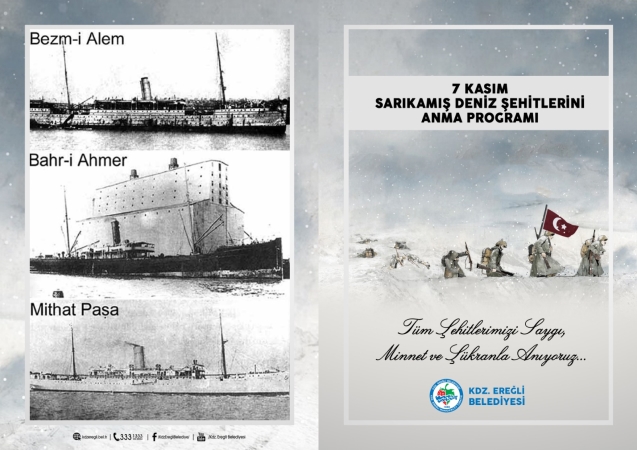 SARIKAMIŞ DENİZ ŞEHİTLERİ'Nİ ANMA GÜNÜ...
