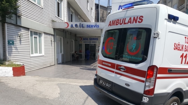 ELEKTRİK ÇARPTI...HASTANELİK OLDU...