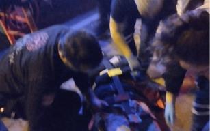 Trafik kazasında 2 kişi yaralandı...