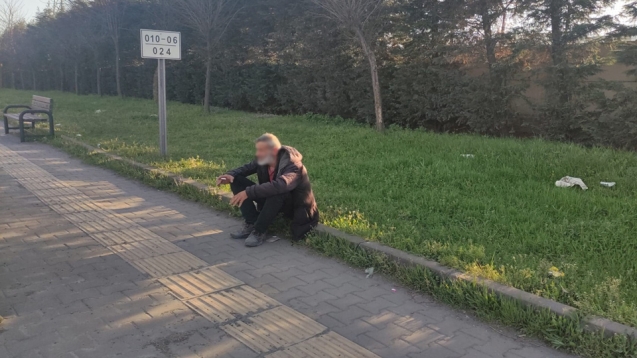 Alkollü şahıs ihbarı ekipleri harekete geçirdi...