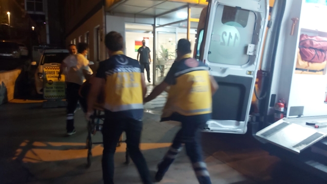 2. kattan beton zemine düştü...