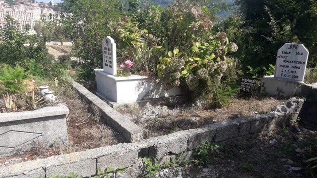 Bakın hırsızlar mezardan ne çaldı ?.