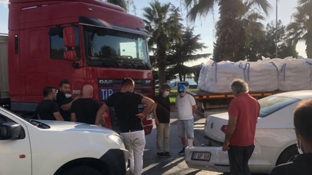 Hükümet kavşağında kaza...