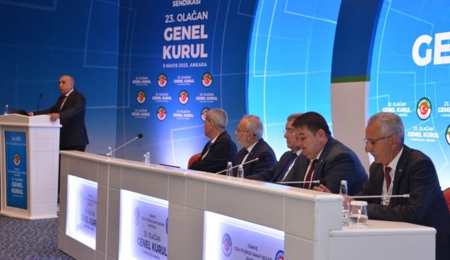 Başkan Yeşil, Şeker- İş kongresinde görev aldı...