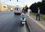 Otomobile arkadan çarptı… Soluğu hastanede aldı…